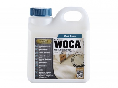WOCA mydlo na drevené olejované podlahy - biele 1l