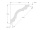 Profil a rozmery stropnej lišty Orac CX123