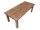 Masívny stôl jedálenský dubový Boeren na mieru - Tabak