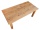 Masívny stôl jedálenský dubový Boeren na mieru - Koňak