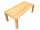 Masívny stôl jedálenský dubový Elegance na mieru - Natur