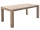 Masívny stôl jedálenský dubový Elegancia na mieru - Dymová biela