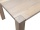 Masívny stôl jedálenský dubový Kasteel A na mieru - Dymová biela