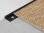 Ukončovacia lišta skrutkovacia Woodtec LTR Čierny mat A65 do 3 mm